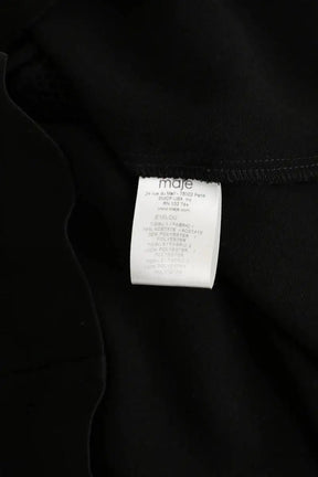 Top sans manche Maje Noir en Synthétique