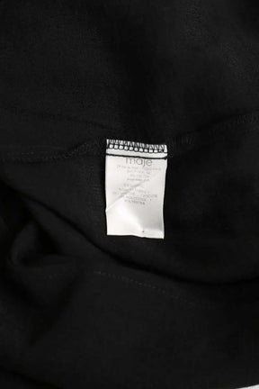Top sans manche Maje Noir en Viscose
