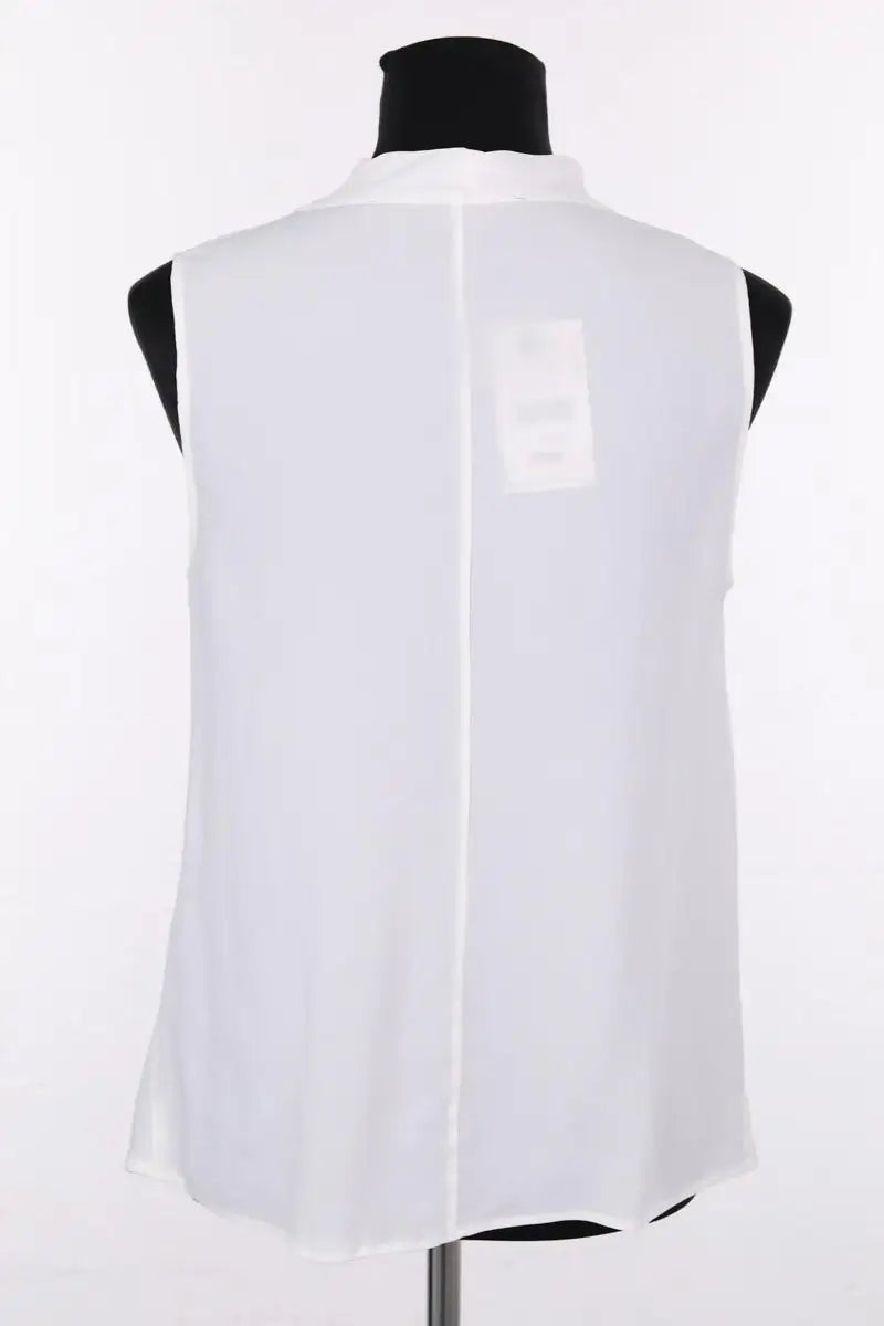 Top sans manche Marella Blanc en Synthétique