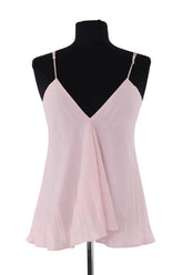 Top sans manche Margaux Lonnberg Rose en Synthétique, taille XS - Seconde Main