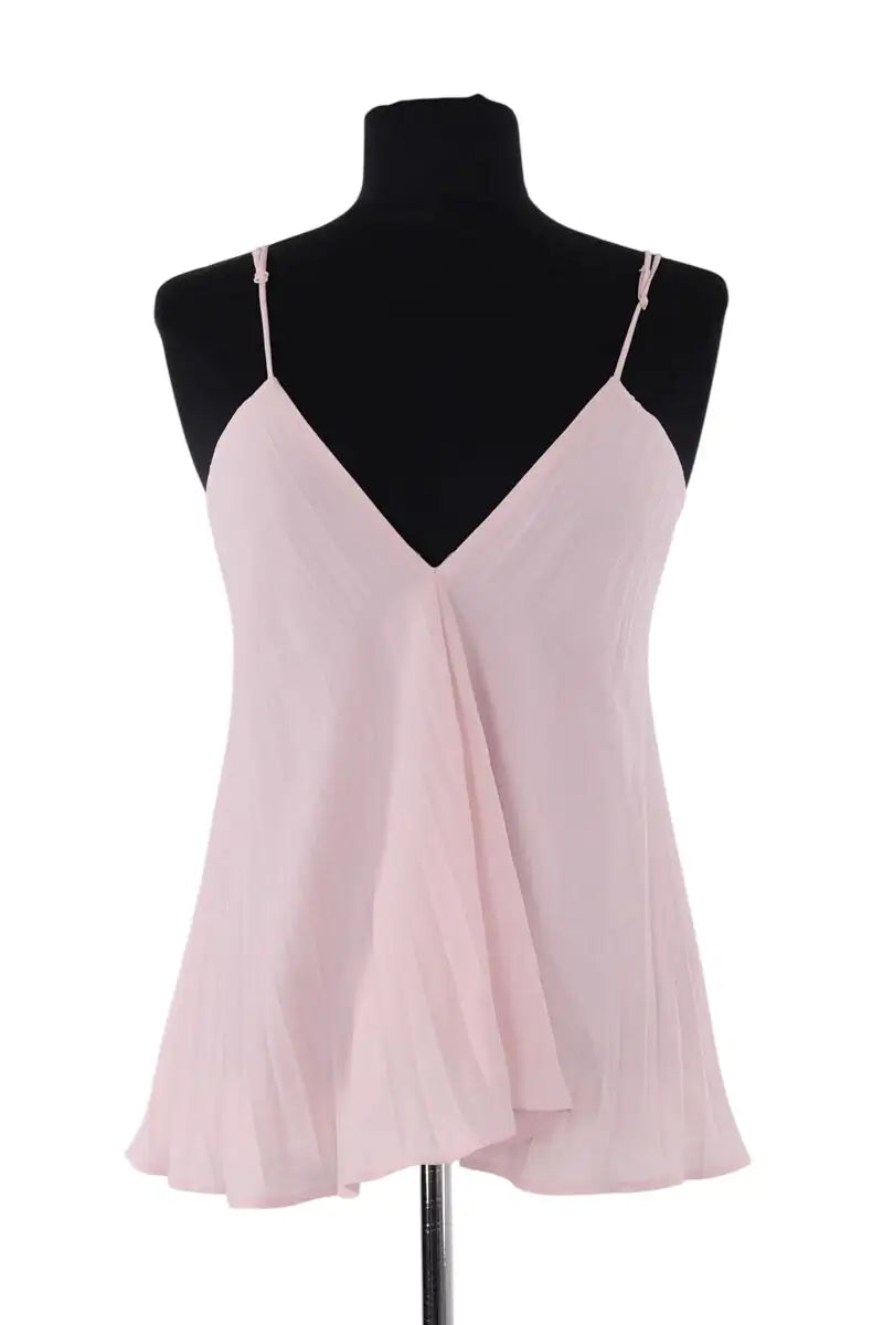 Top sans manche Margaux Lonnberg Rose en Synthétique, taille XS - Seconde Main
