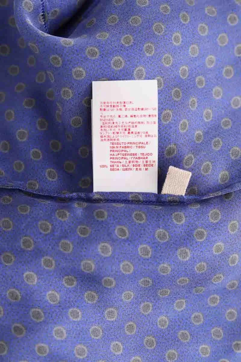 Top sans manche Marni Bleu en Soie