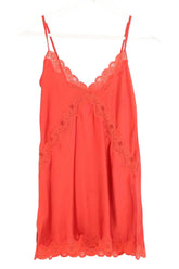 Top sans manche Max & Moi Rouge en Soie, taille S - Seconde Main