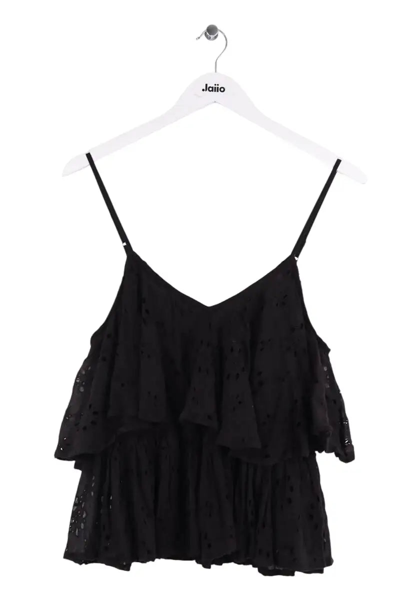 Top sans manche Mes Demoiselles Noir en Coton, taille S - Seconde Main