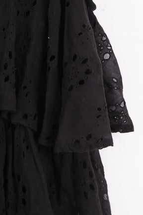 Top sans manche Mes Demoiselles Noir en Coton