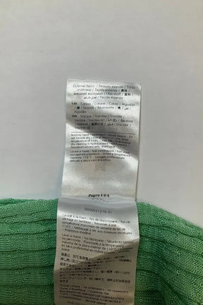 Top sans manche Missoni Vert en Coton
