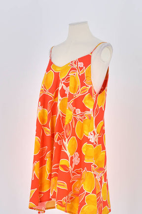 Top sans manche Modetrotter Orange en Coton