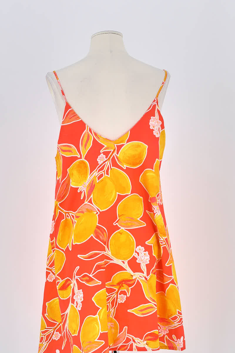 Top sans manche Modetrotter Orange en Coton