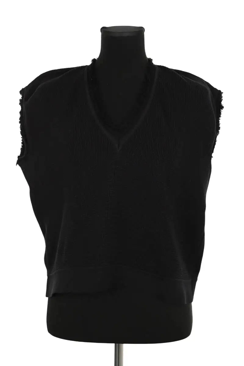 Top sans manche Molli Noir en Coton, taille M - Seconde Main