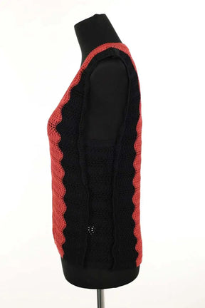 Top sans manche Molli Noir en Viscose