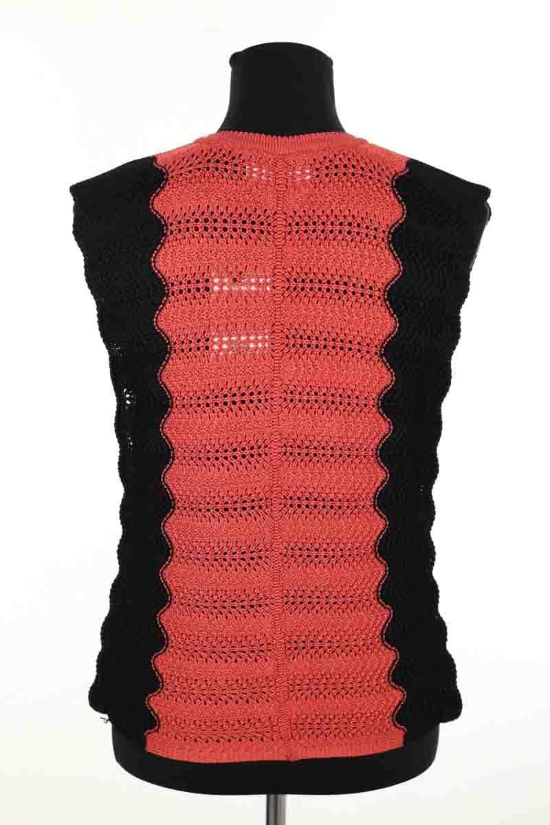 Top sans manche Molli Noir en Viscose