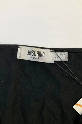 Top sans manche Moschino Noir en Viscose