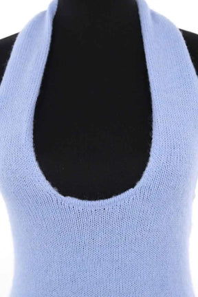 Top sans manche Musier Bleu en Synthétique