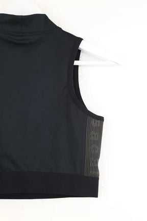 Top sans manche Nike Noir en Polyester