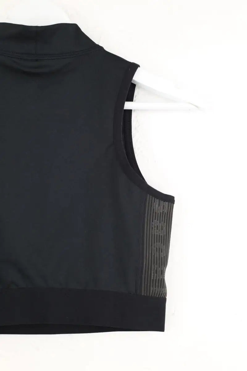 Top sans manche Nike Noir en Polyester