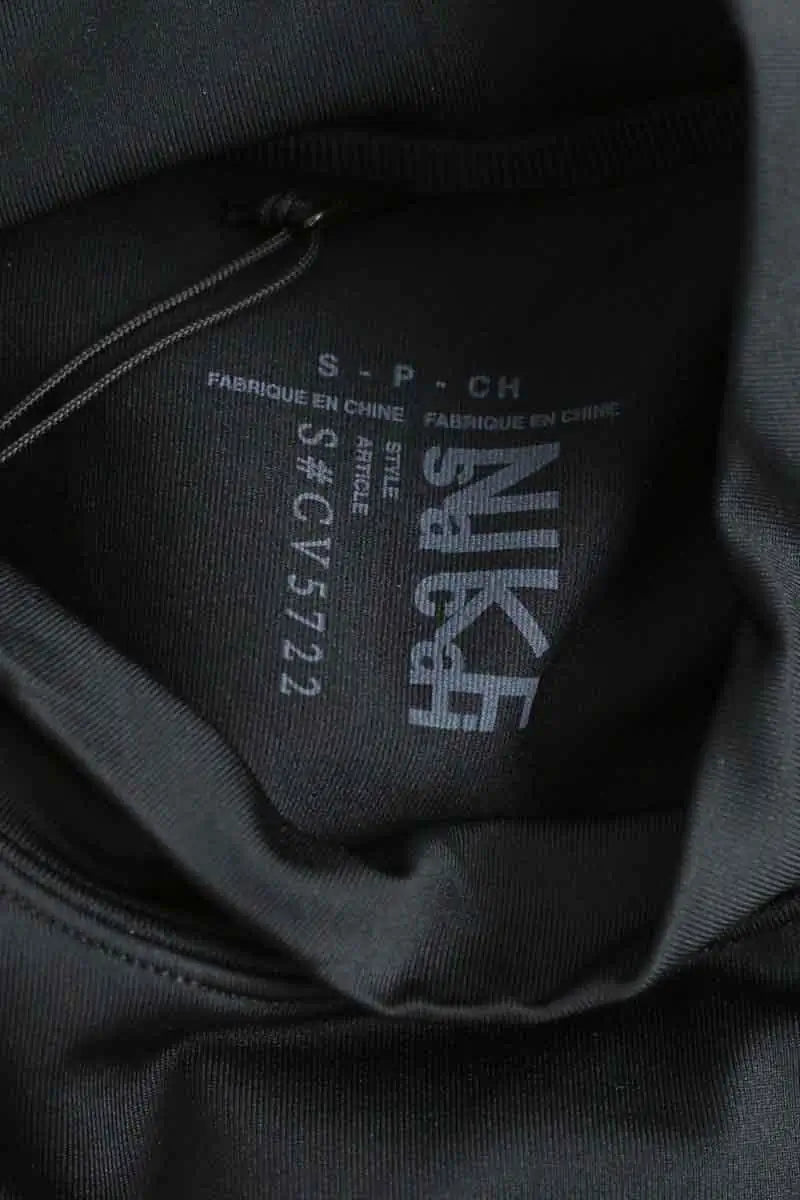 Top sans manche Nike Noir en Polyester