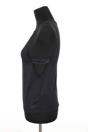 Top sans manche Nike Noir en Polyester