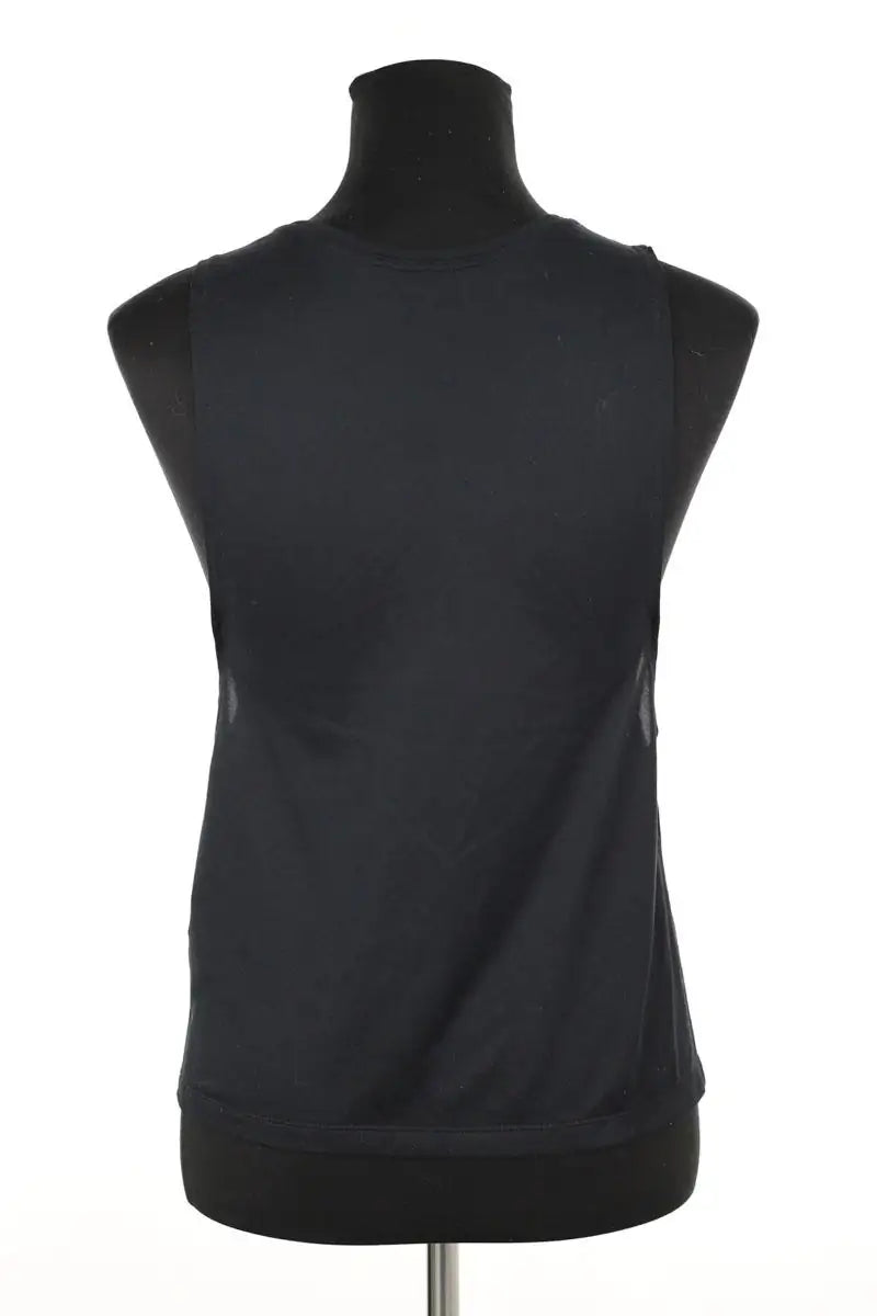 Top sans manche Nike Noir en Polyester