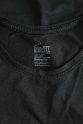 Top sans manche Nike Noir en Polyester