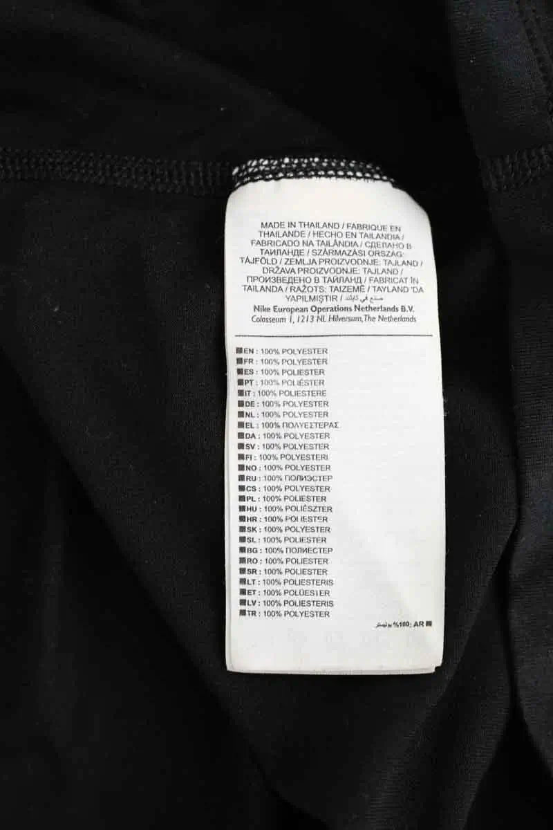 Top sans manche Nike Noir en Polyester