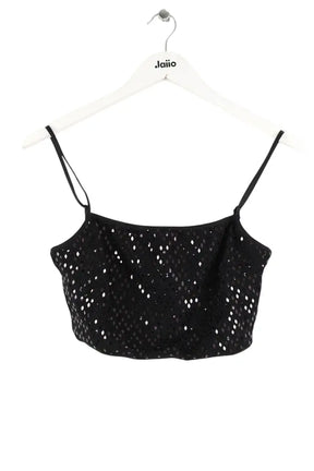 Top sans manche Noo Diamond gleam Noir en Paillettes, taille S - Seconde Main