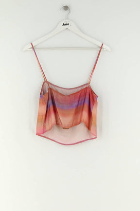 Top sans manche Noo Rose en Viscose