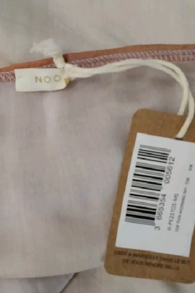 Top sans manche Noo Rose en Viscose