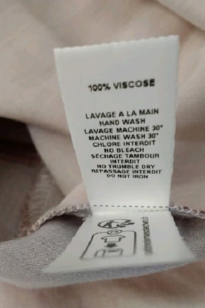 Top sans manche Noo Rose en Viscose