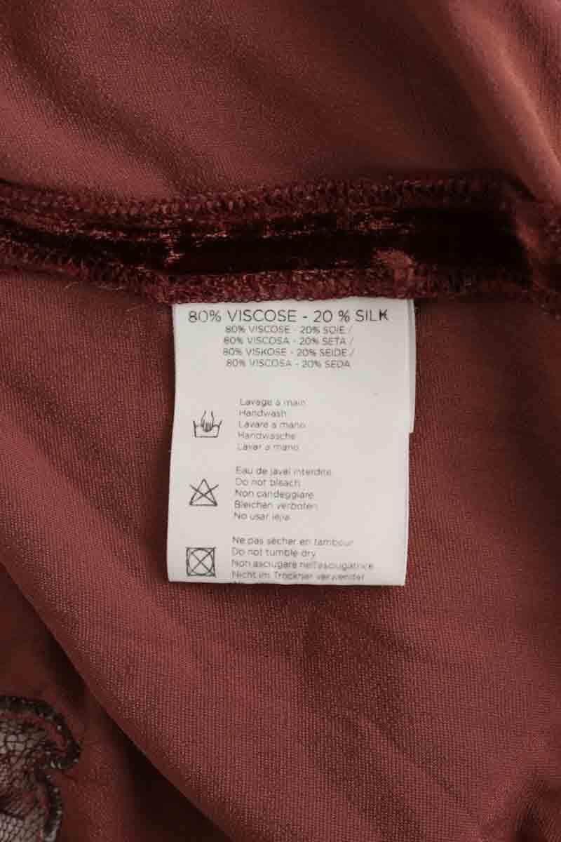Top sans manche Notshy Marron en Viscose