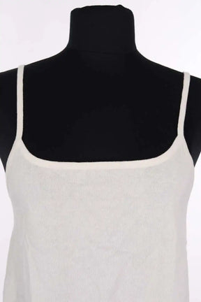 Top sans manche Officine Générale Blanc en Coton