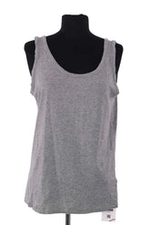 Top sans manche Other Brand Gris en Coton, taille XL - Seconde Main