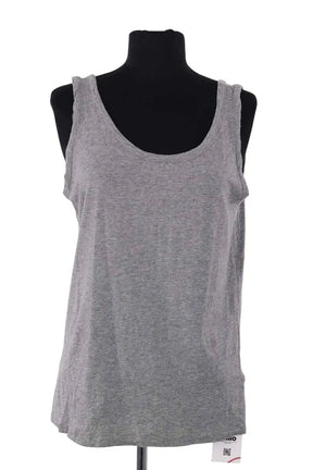 Top sans manche Other Brand Gris en Coton, taille XL - Seconde Main