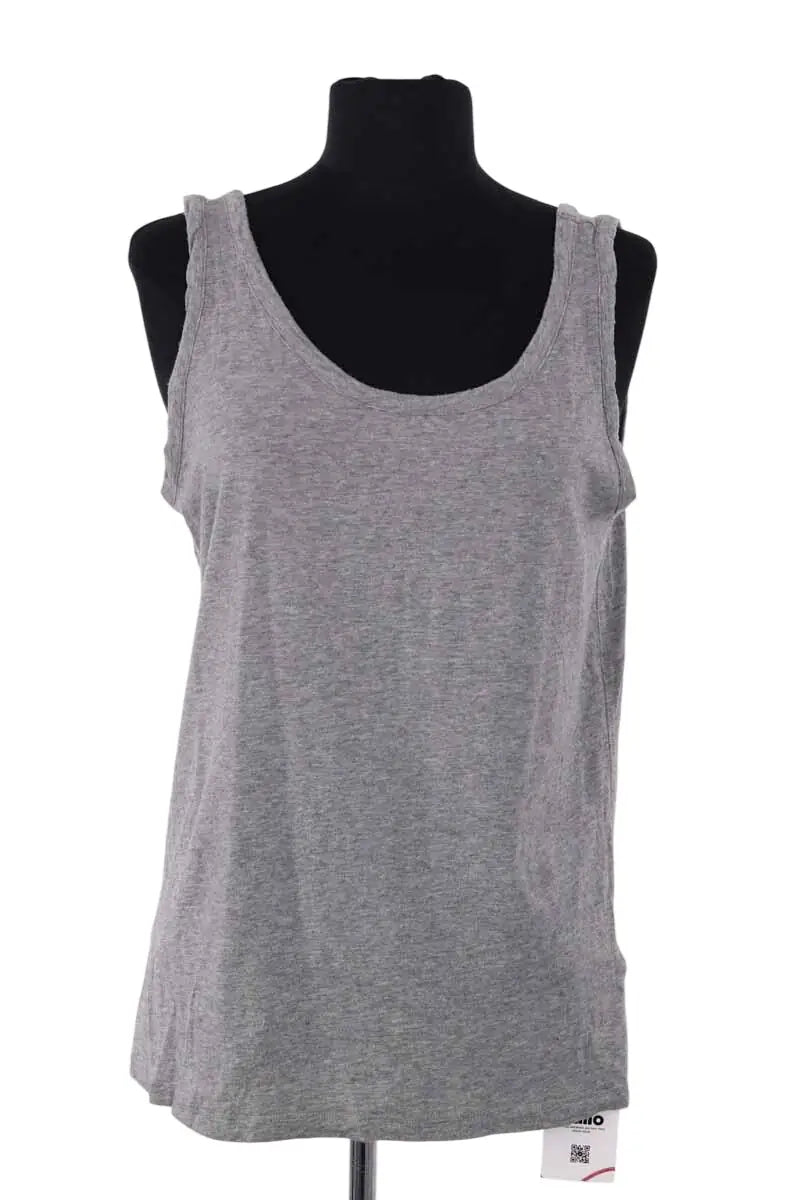 Top sans manche Other Brand Gris en Coton, taille XL - Seconde Main
