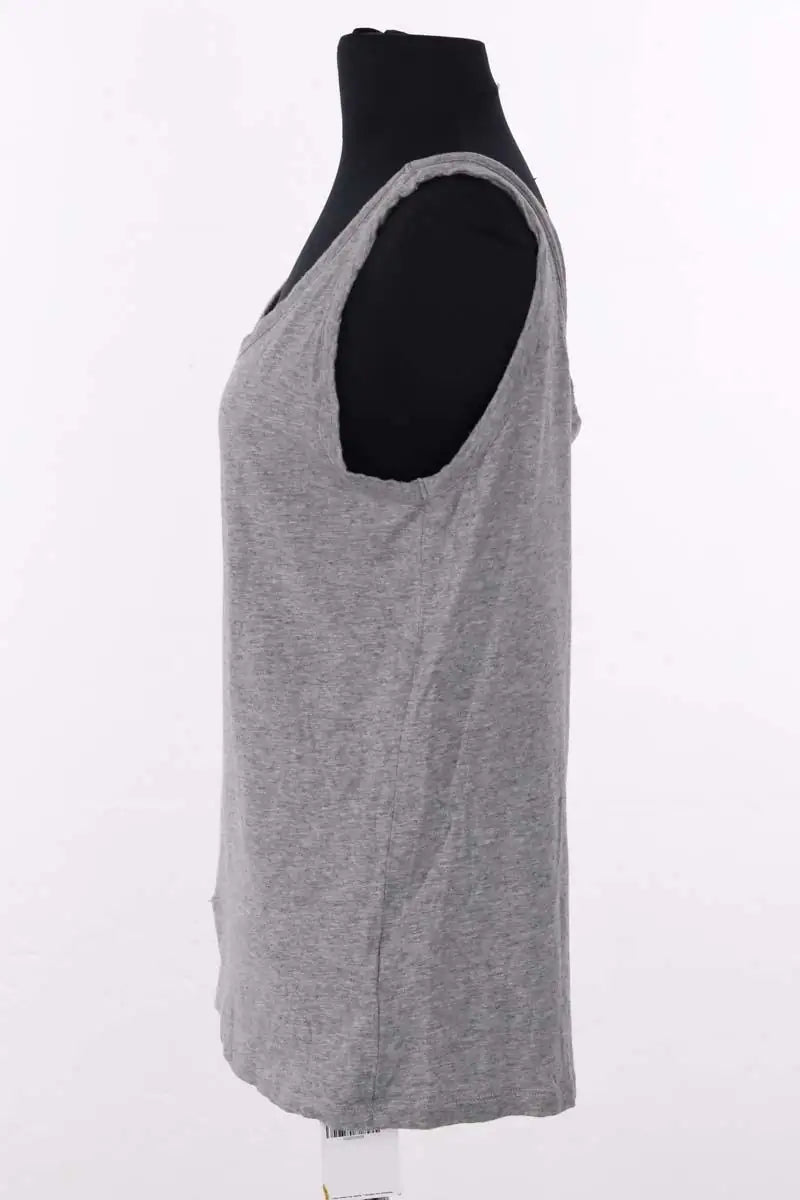 Top sans manche Other Brand Gris en Coton