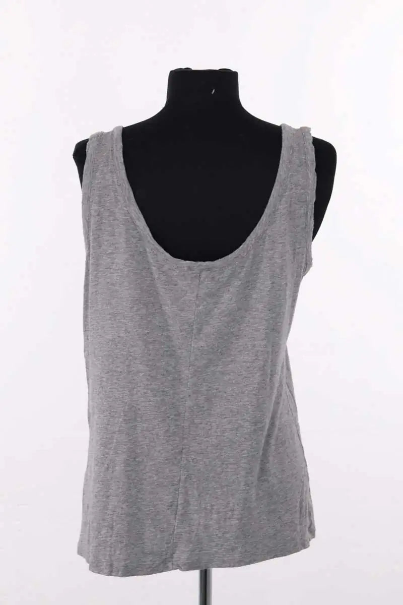 Top sans manche Other Brand Gris en Coton