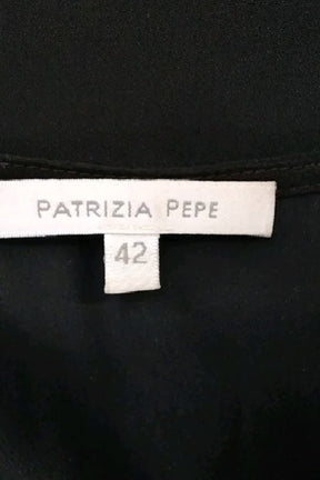 Top sans manche Patrizia Pepe Noir en Soie