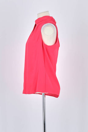 Top sans manche Patrizia Pepe Rose en Viscose