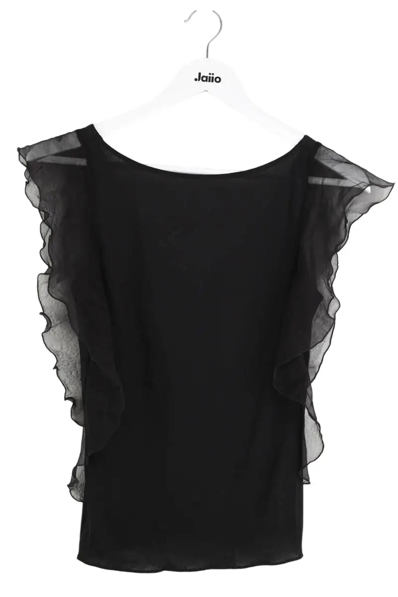 Top sans manche Paul & Joe Noir en Soie, taille S - Seconde Main