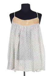 Top sans manche Paul & Joe Vert en Coton, taille M - Seconde Main