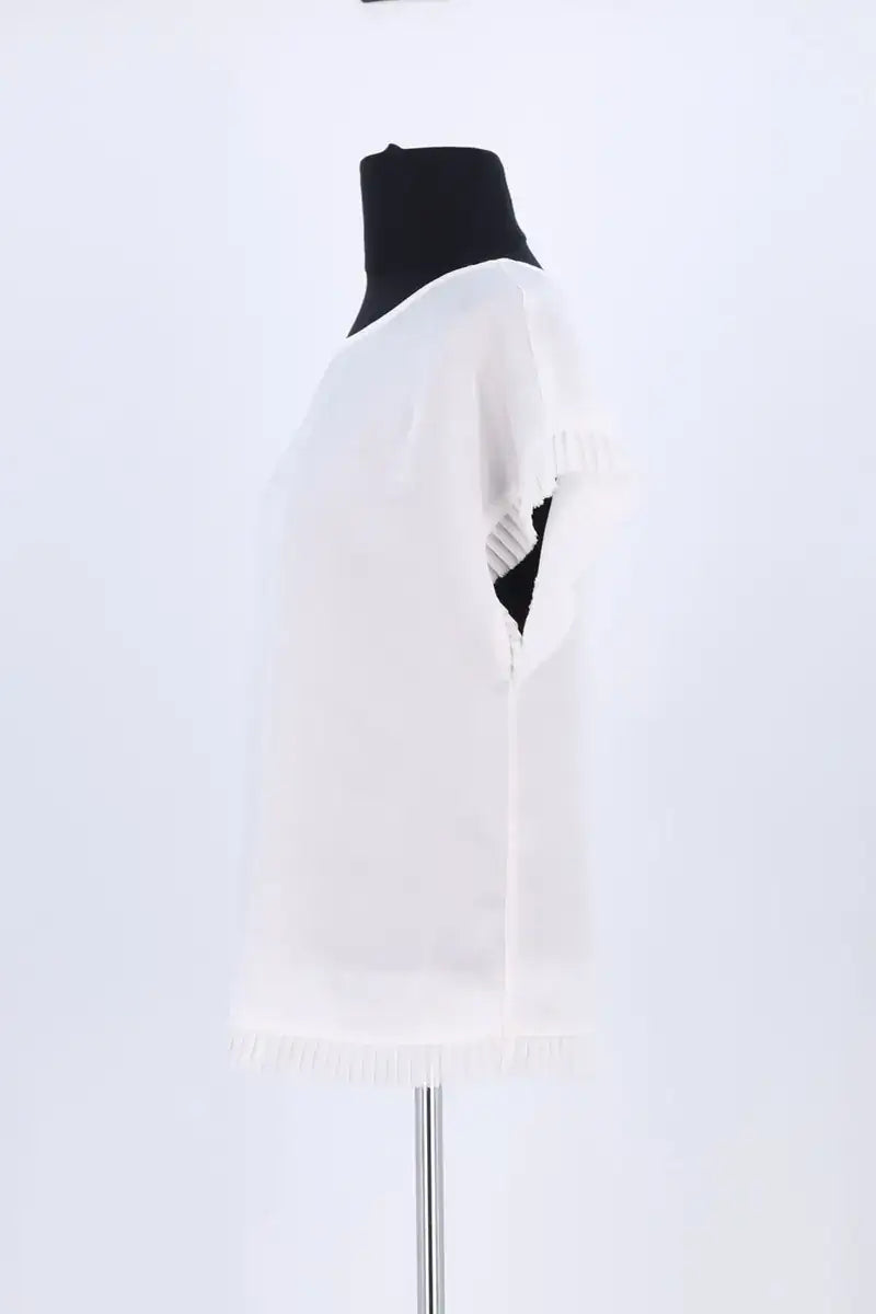 Top sans manche Pinko Blanc en Synthétique