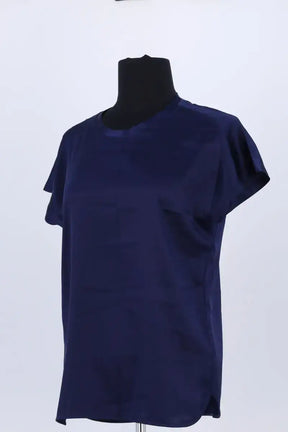 Top sans manche Pinko Bleu en Soie