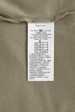 Top sans manche Pinko Kaki en Coton