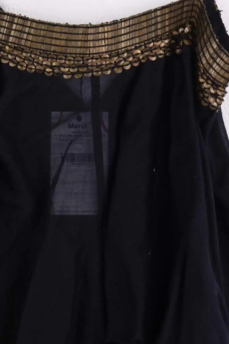 Top sans manche Pinko Noir en Coton