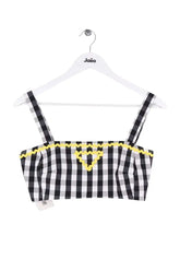Top sans manche Prada Noir en Coton, taille S - Seconde Main