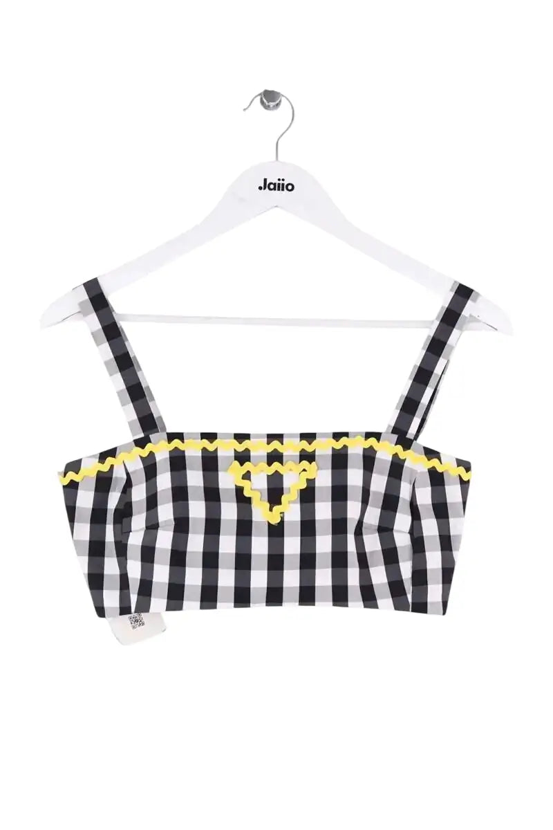 Top sans manche Prada Noir en Coton, taille S - Seconde Main