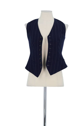 Top sans manche Ralph Lauren Bleu en Laine, taille XS - Seconde Main