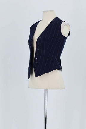 Top sans manche Ralph Lauren Bleu en Laine