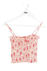 Top sans manche Reformation Ecru en Viscose, taille XS - Seconde Main