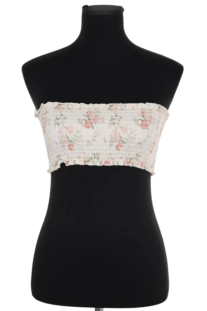 Top sans manche Reformation Multicolore en Synthétique, taille XS - Seconde Main