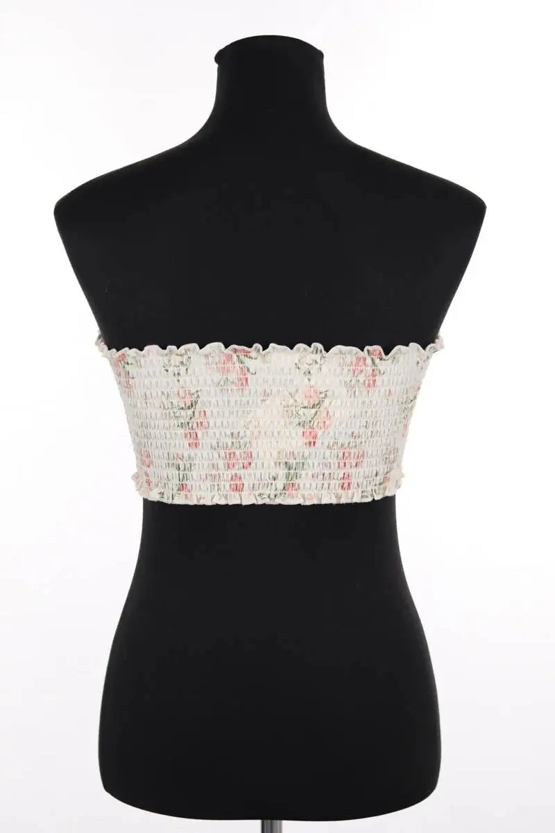Top sans manche Reformation Multicolore en Synthétique